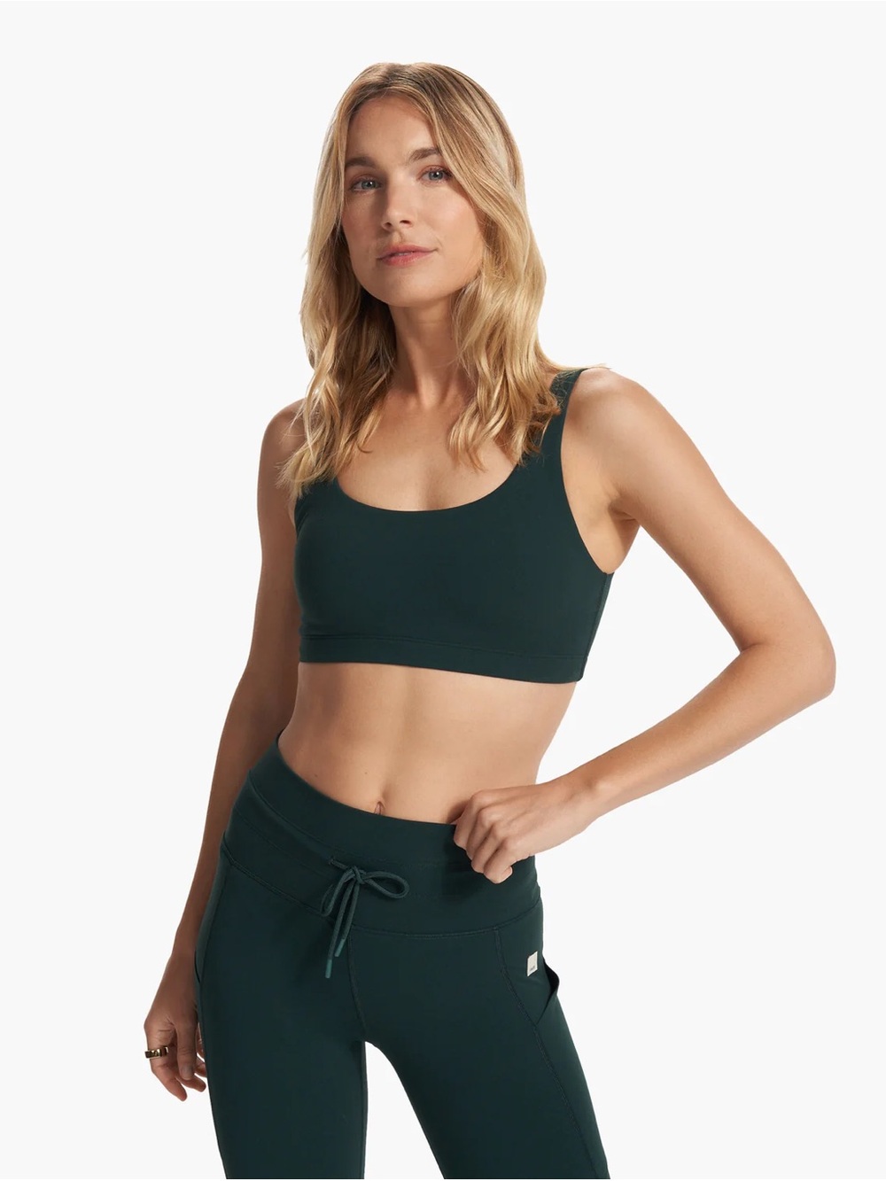 Vuori Daily Sports Bra Dark Green Size M - Picture 7 of 8